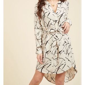 🎉HP🎉 Modcloth Shirt Dress in Marble
